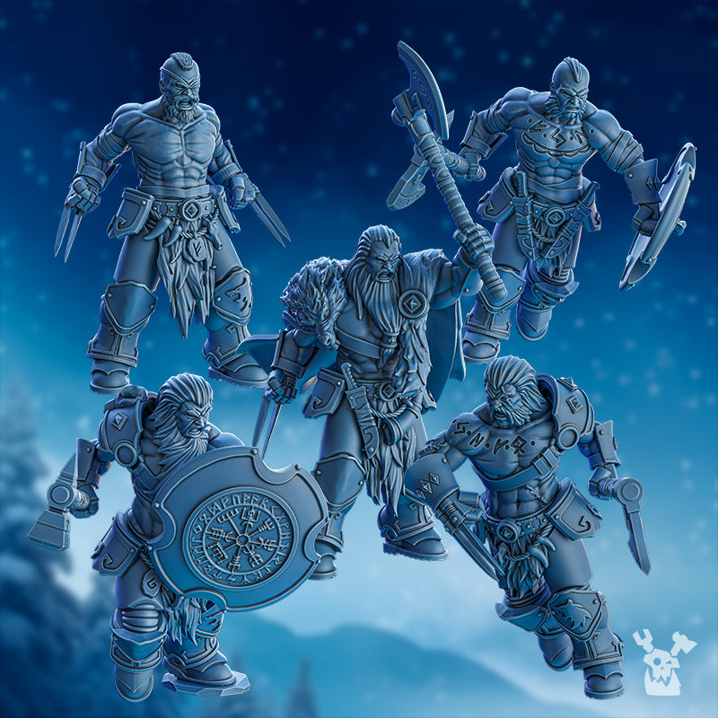 Berserkers Squad - Stormbringers 2.0 – Trisagion Models