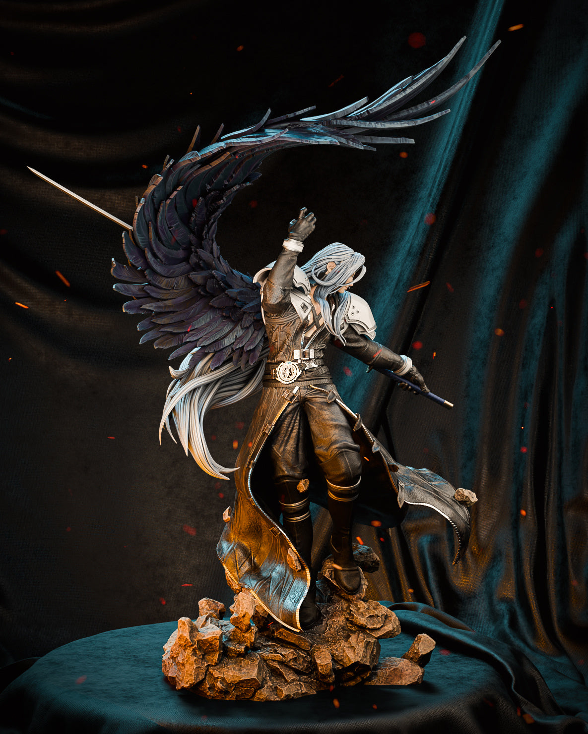 Sephiroth Garage Kit Figure - Final Fantasy | CA3D Studios