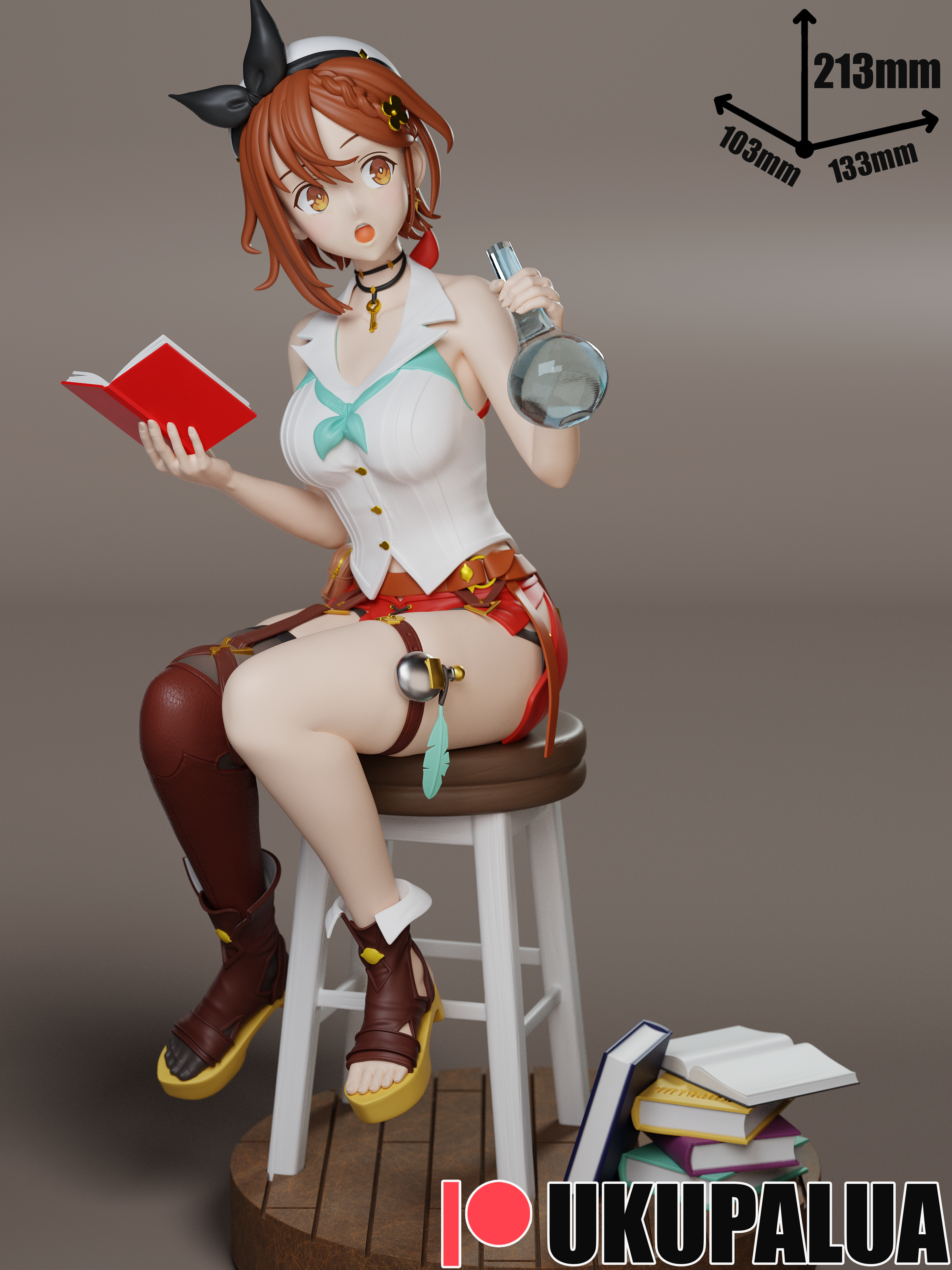 Reisalin Stout Garage Kit Figure (Atelier Ryza) – Trisagion Models