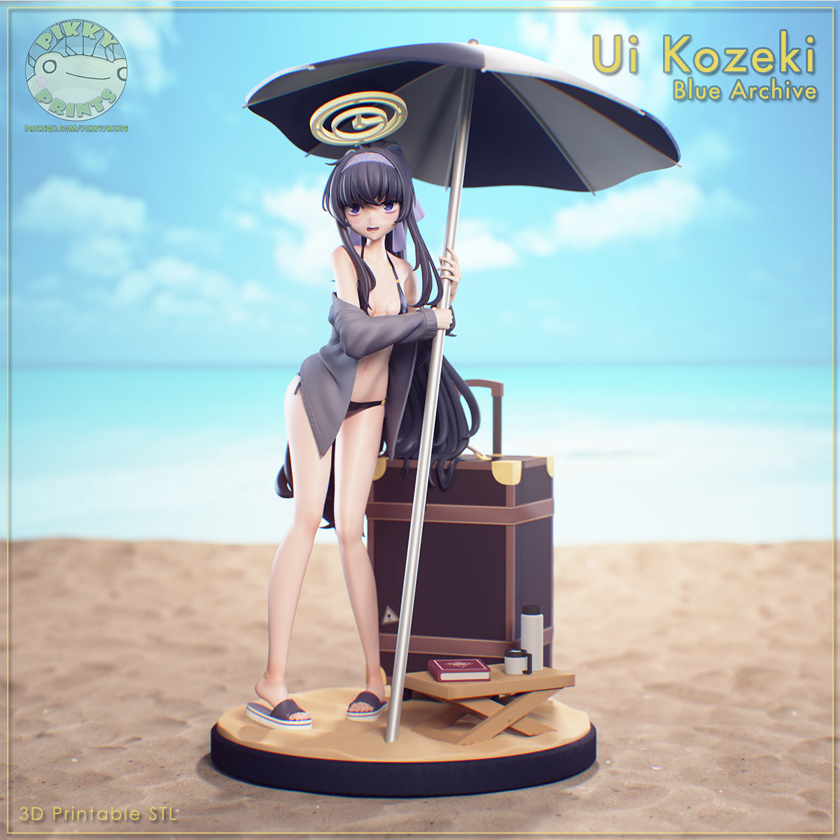 Ui Kozeki Garage Kit Figure - Blue Archive – Trisagion Models