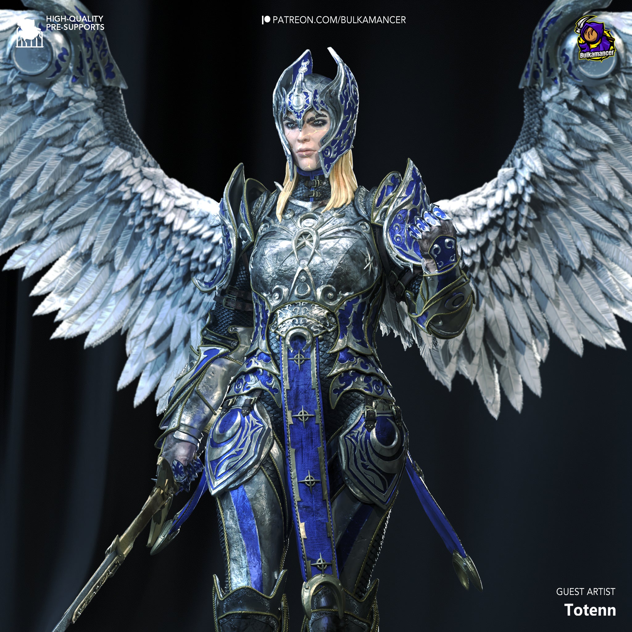 Dame Aylin Figure Trisagion Models