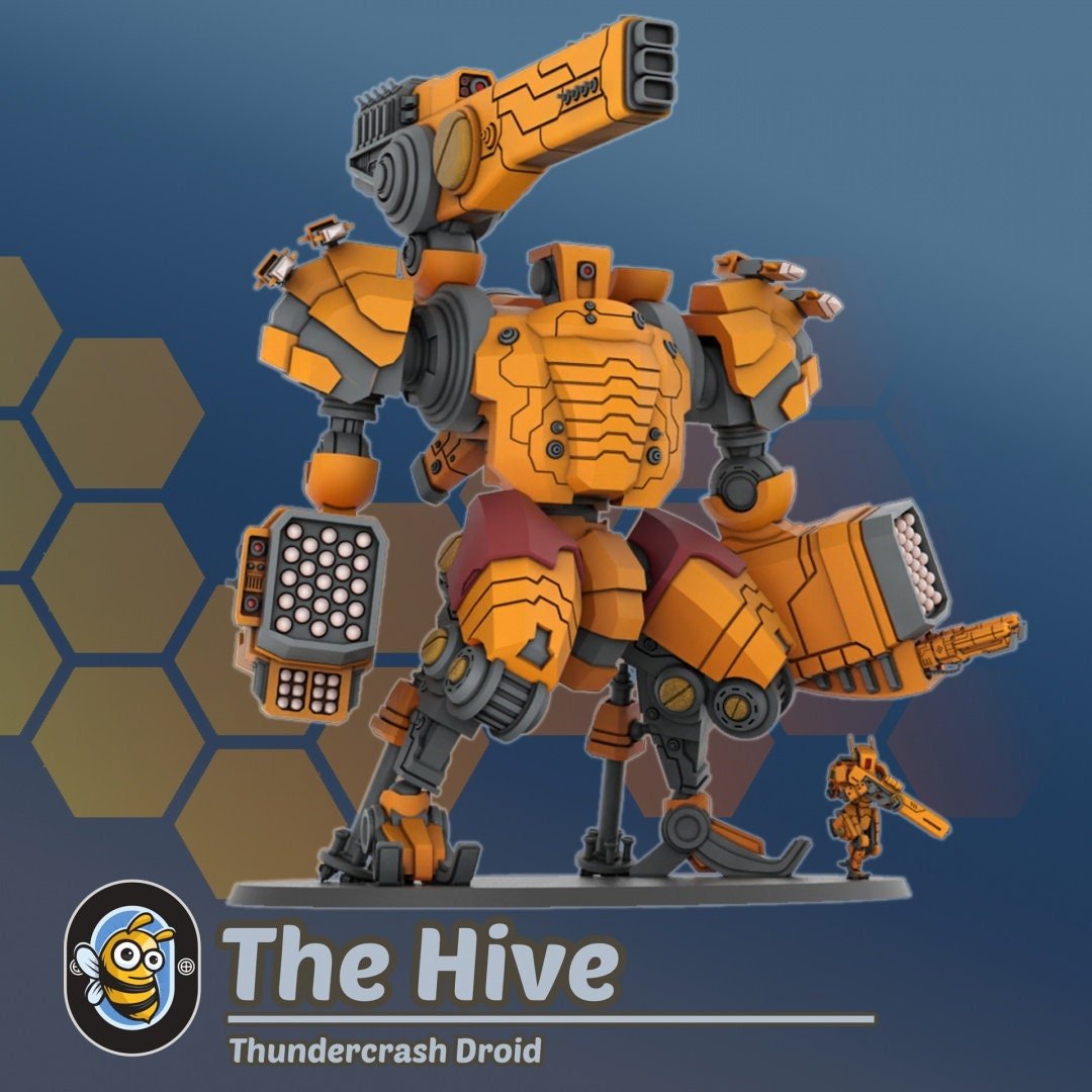 Thundercrash Droid - The Hive – Trisagion Models