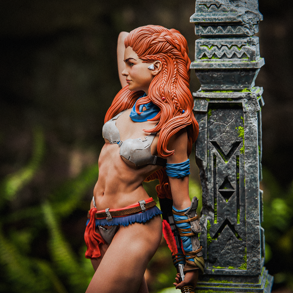 Aloy Garage Kit Figure - Horizon | CA3D Studios