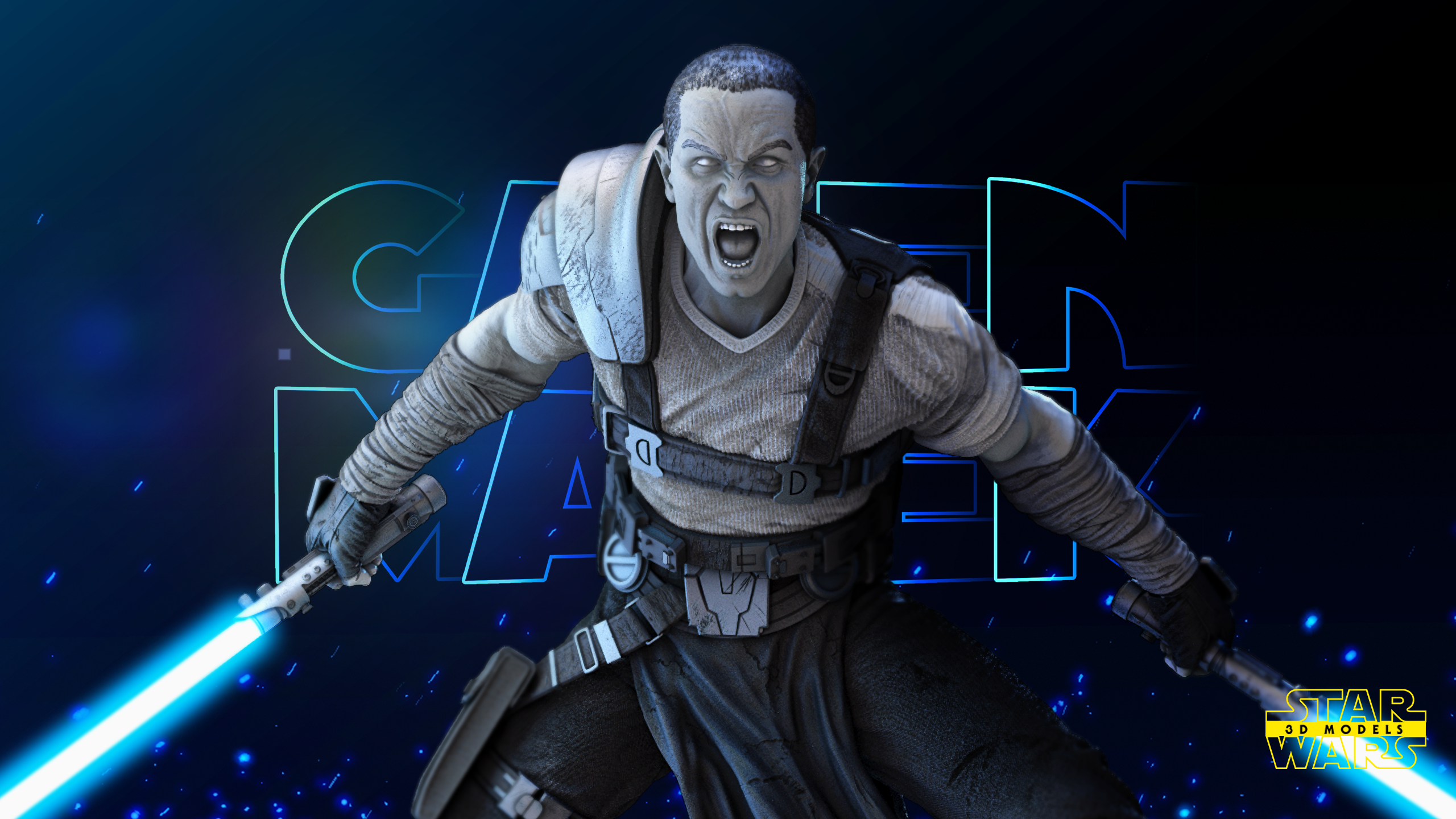 Galen Marek Garage Kit Figure – Trisagion Models