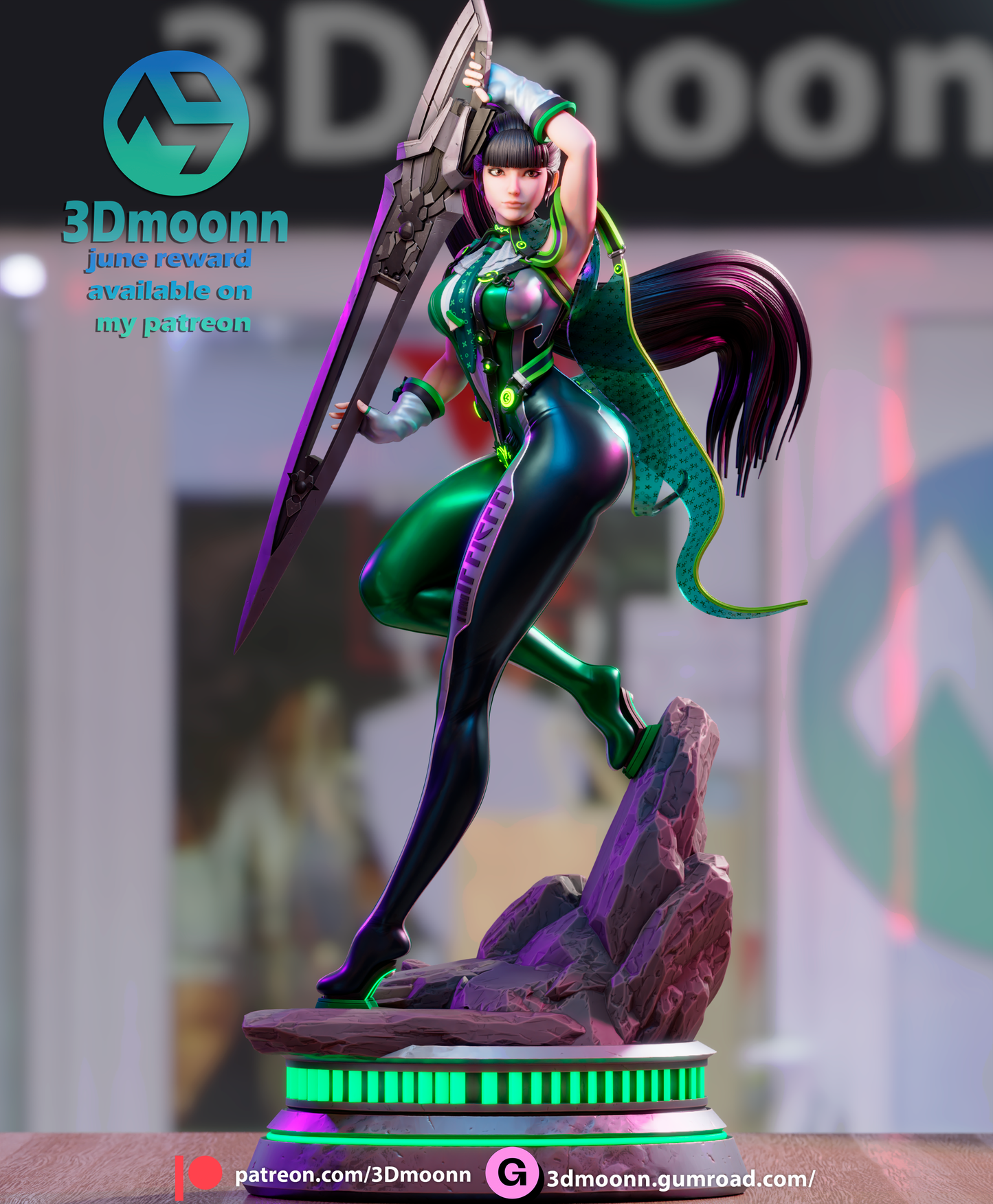 Eve - Stellar Blade Figure (3DMoonn)