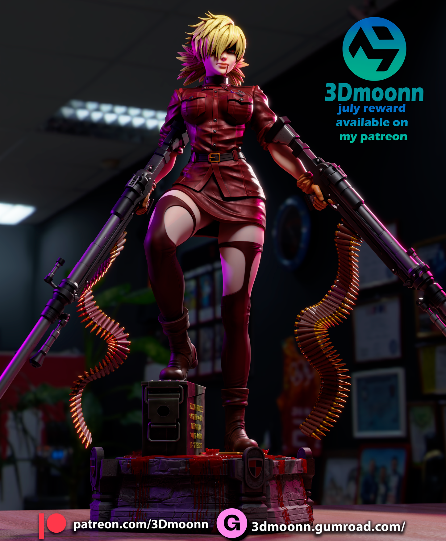 Seras Victoria Figure (Hellsing)