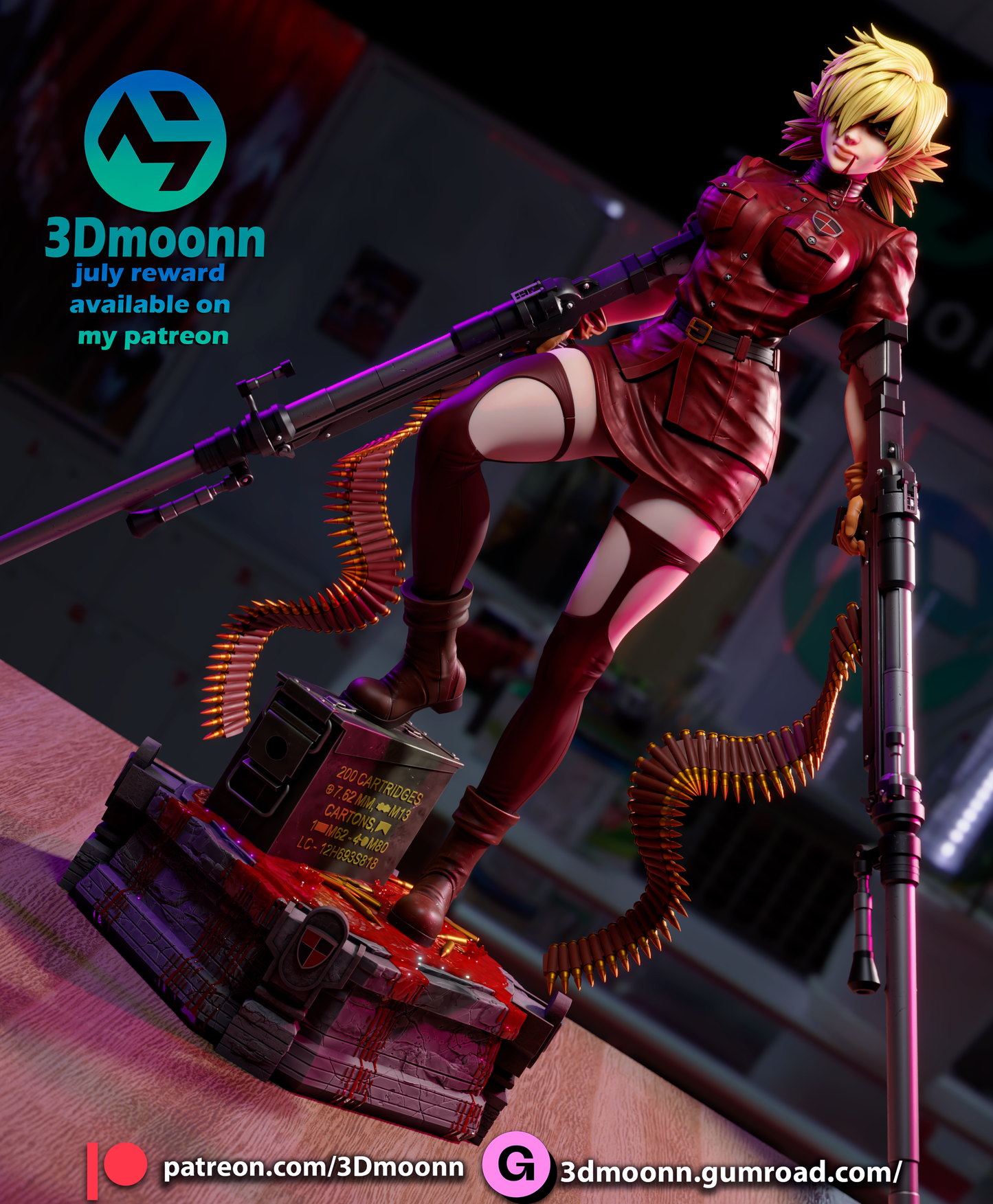 Seras Victoria Figure (Hellsing)