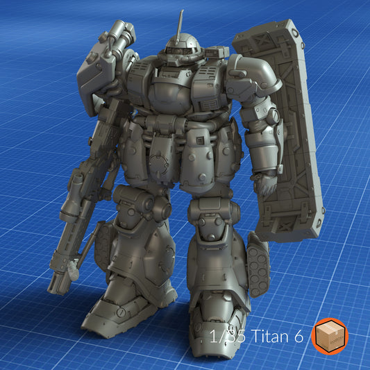 Titan 006 Zaku 1/35 Kit