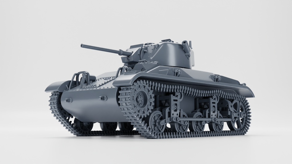 M22 Locust Light Tank - USA - WW2 28mm Miniatures for Bolt Action & Tabletop Wargaming | Wargame3D