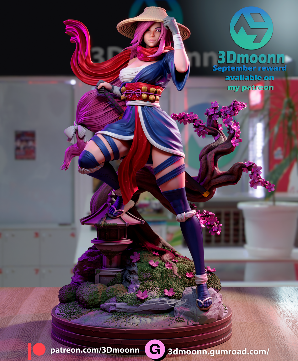 Psylocke Garage Kit Figure - Marvel | 3DMoonn