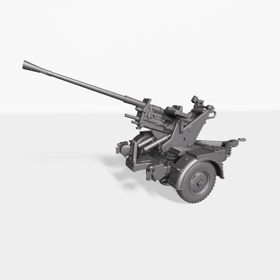 FlaK 37 37mm AA Gun - Germany - WW2 28mm Miniatures for Bolt Action & Tabletop Wargaming | Wargame3D