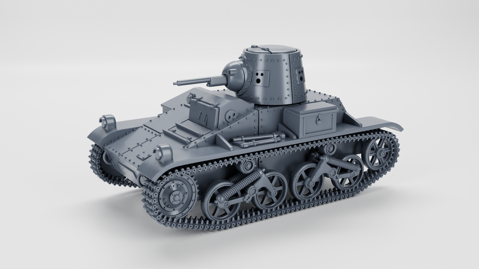 Vickers Light Tank T-15 - 28mm Wargaming Tabletop Miniatures  | Wargame3D