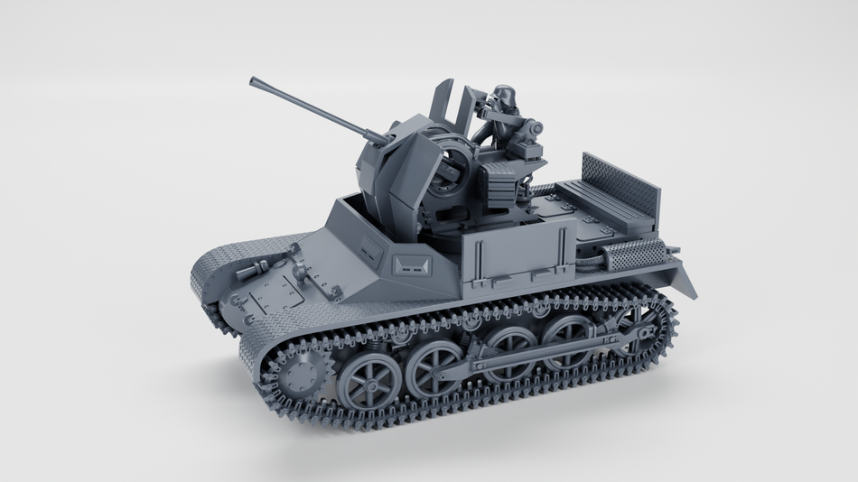 Flakpanzer I - Flak 38(Sf.) auf Panzer I Ausf.A  - Germany - WW2 28mm Miniatures for Bolt Action & Tabletop Wargaming | Wargame3D