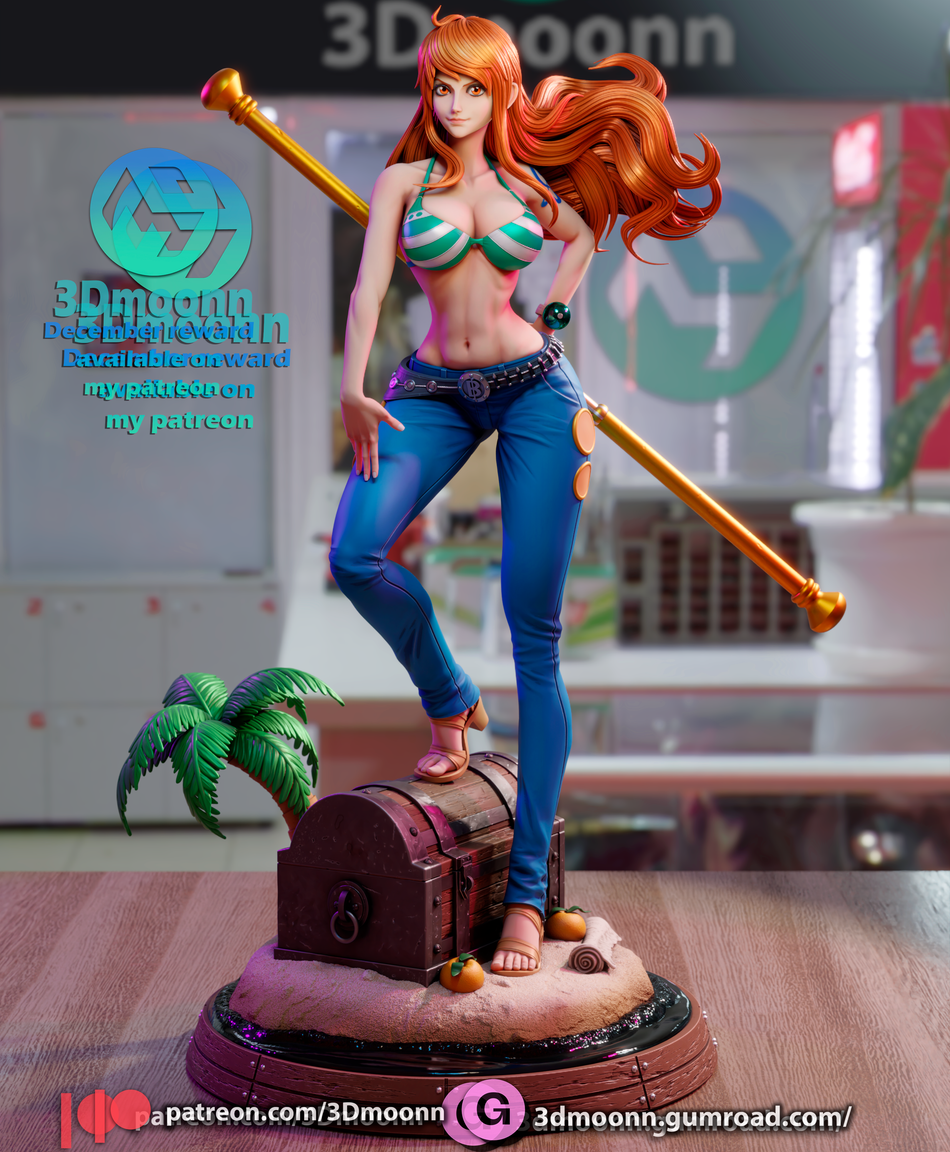 Nami Garage Kit Figure - One Piece | 3DMoonn