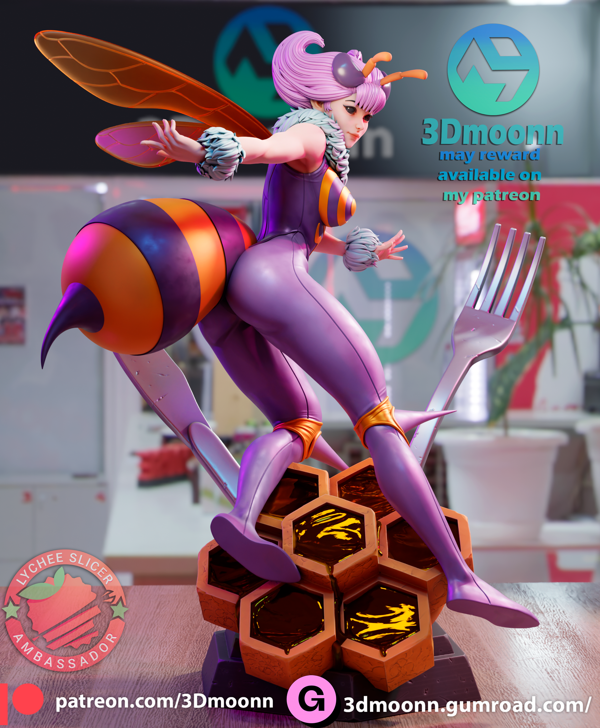 Q-Bee Darkstalkers Garage Kit Figure – Trisagion Models