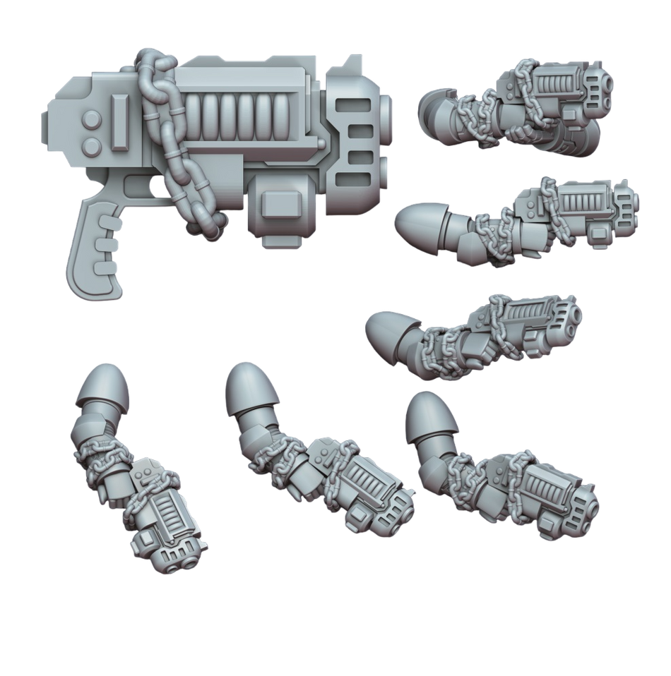 Chain Plasma Pistols - Space Templars