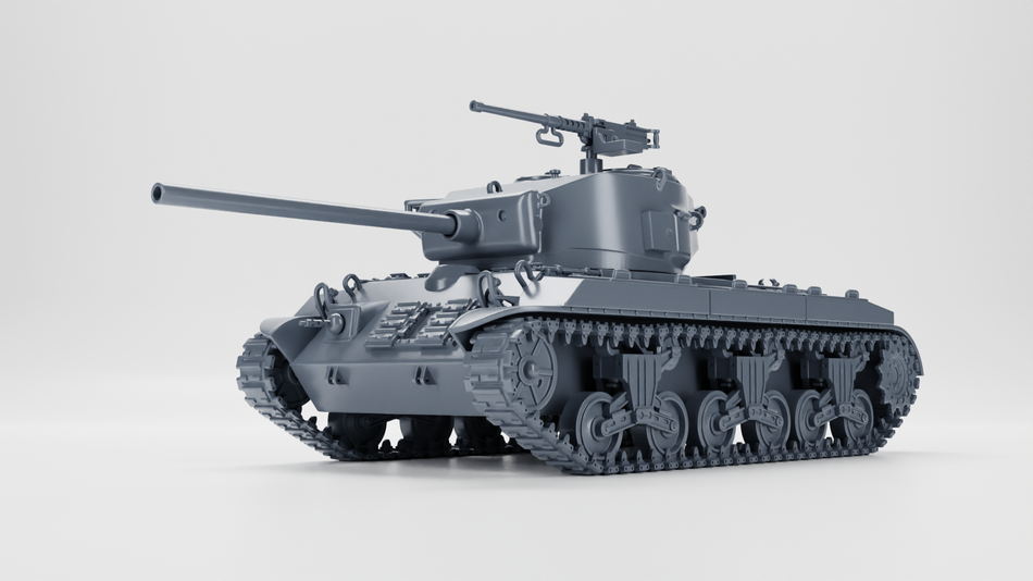 T23 Medium Tank - USA - WW2 28mm Miniatures for Bolt Action & Tabletop Wargaming | Wargame3D