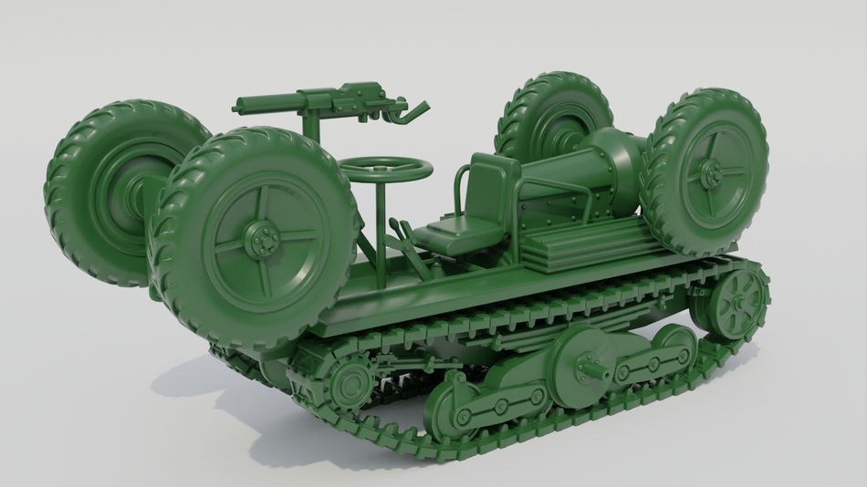 ADMK Motorkarrette Mulus - 28mm Wargaming Tabletop Miniatures  | Wargame3D