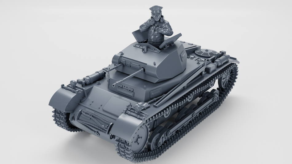 Panzer II Ausf.A - 28mm Wargaming Tabletop Miniatures  | Wargame3D