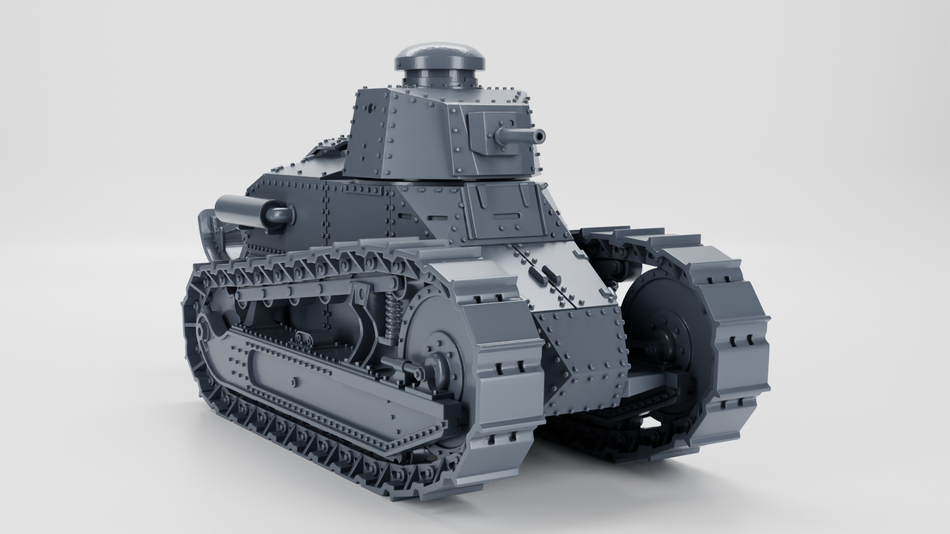 M1917 Light Tank - 28mm Wargaming Tabletop Miniatures  | Wargame3D