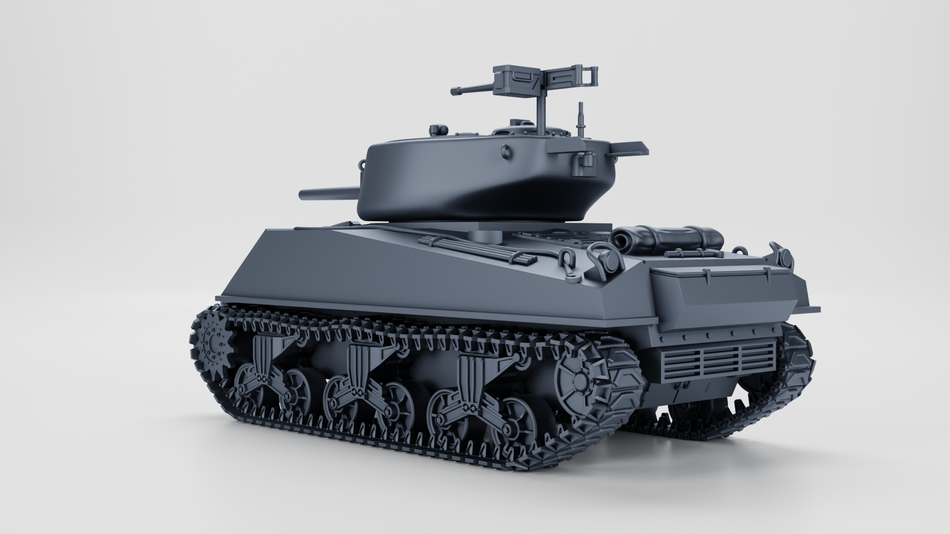 Sherman M4A3E2 Jumbo Cobra King - USA - WW2 28mm Miniatures for Bolt Action & Tabletop Wargaming | Wargame3D