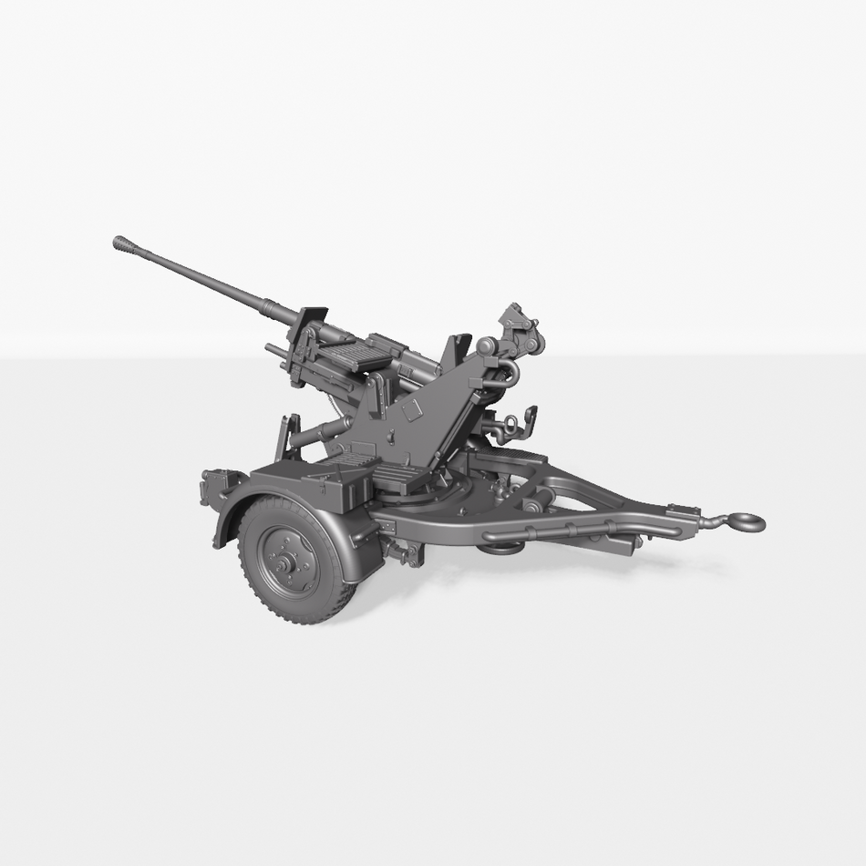 FlaK 37 37mm AA Gun - Germany - WW2 28mm Miniatures for Bolt Action & Tabletop Wargaming | Wargame3D