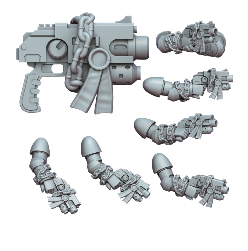 Chain Bolt Pistols - Space Templars