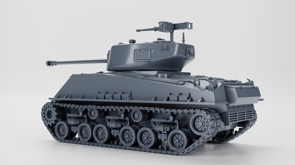 Sherman M4A3E8 "Easy Eight" - USA - WW2 28mm Miniatures for Bolt Action & Tabletop Wargaming | Wargame3D