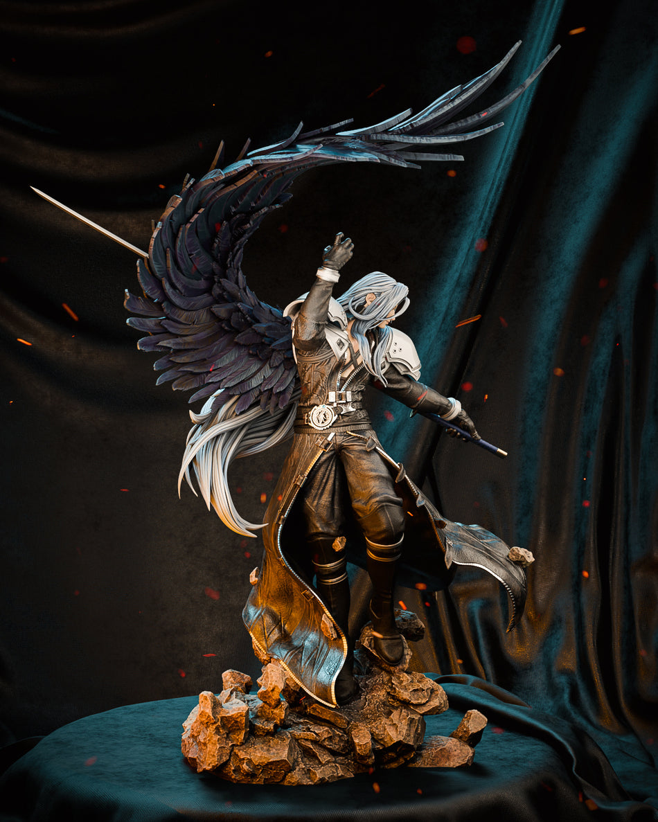 Sephiroth Garage Kit Figure - Final Fantasy | CA3D Studios