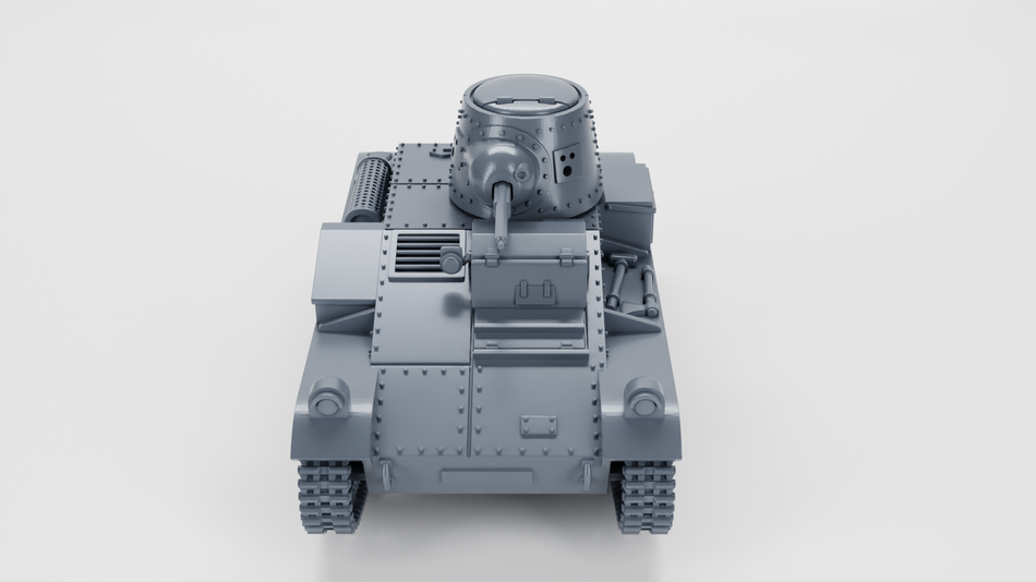 Vickers Light Tank T-15 - 28mm Wargaming Tabletop Miniatures  | Wargame3D