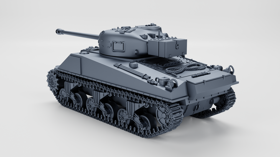 Sherman Firefly VC with QF 17-Pounder - USA - WW2 28mm Miniatures for Bolt Action & Tabletop Wargaming | Wargame3D