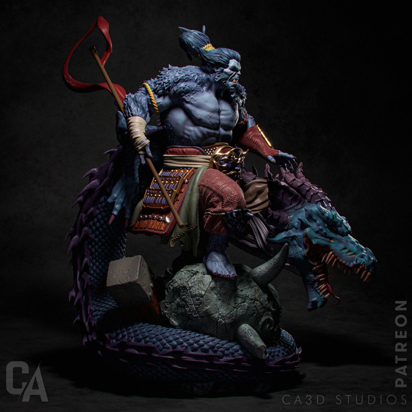 Beast Samurai Figure