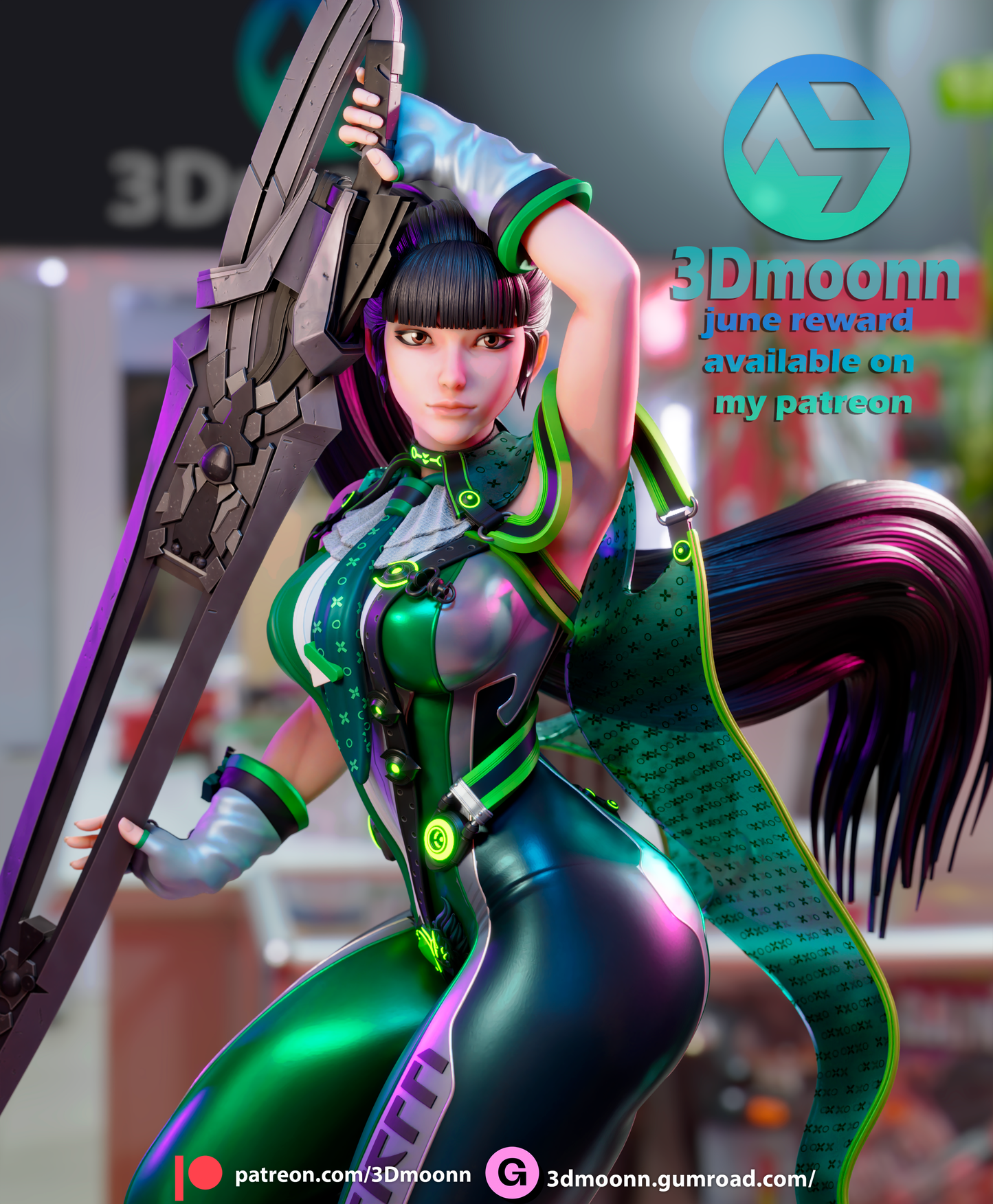 Eve - Stellar Blade Figure (3DMoonn)