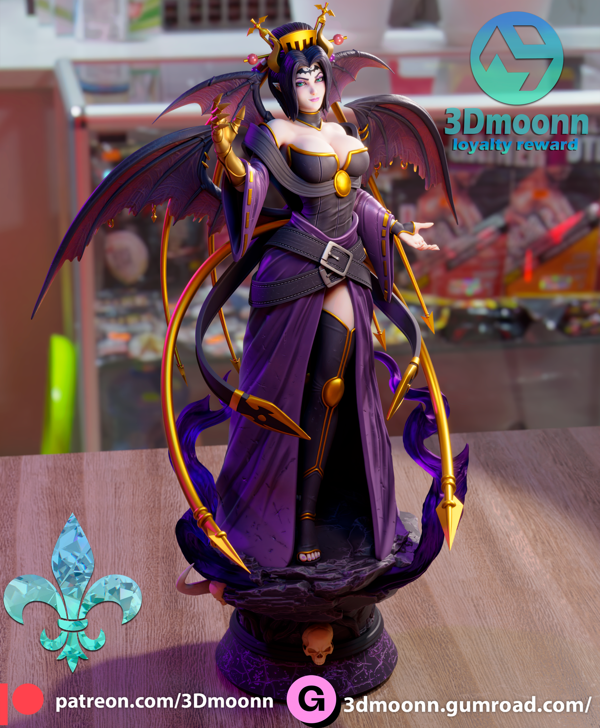 Lilithmon Garage Kit Figure – Trisagion Models