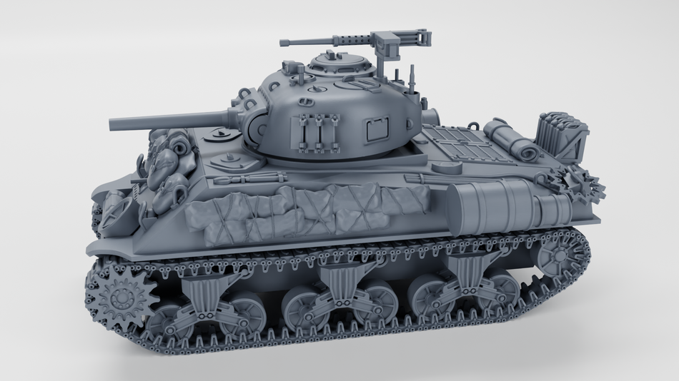 Stowage for Sherman Tanks - USA - WW2 28mm Miniatures for Bolt Action & Tabletop Wargaming | Wargame3D