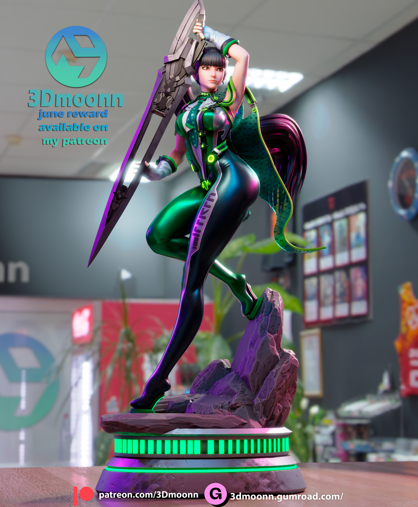 Eve - Stellar Blade Figure (3DMoonn)