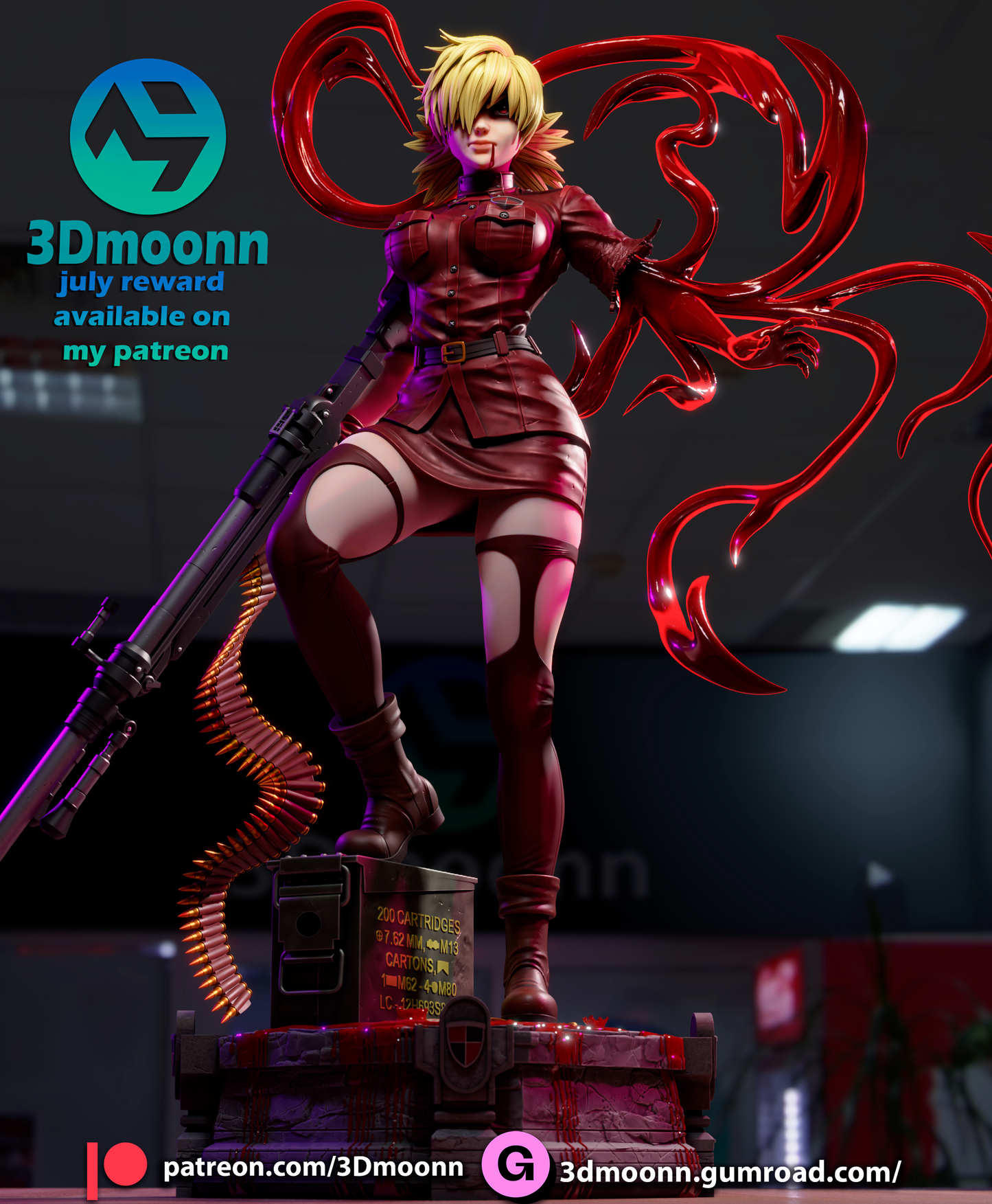 Seras Victoria Figure (Hellsing)