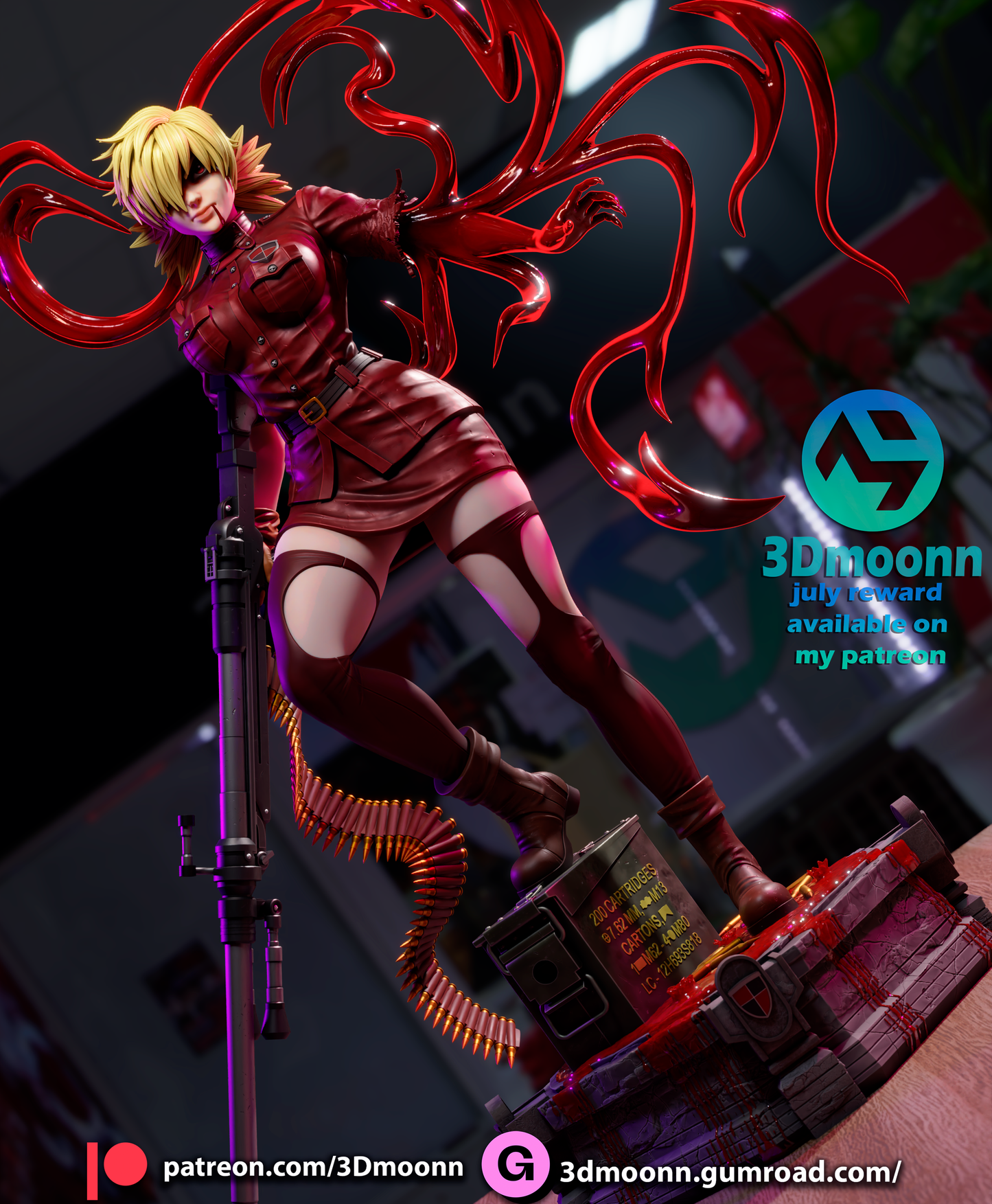 Seras Victoria Figure (Hellsing)