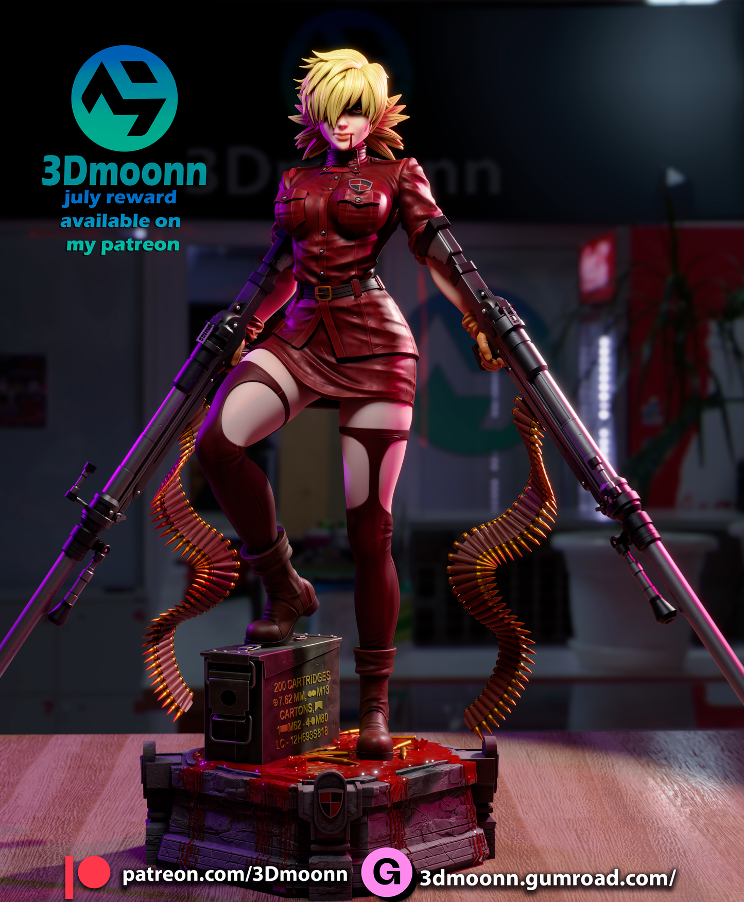 Seras Victoria Figure (Hellsing)