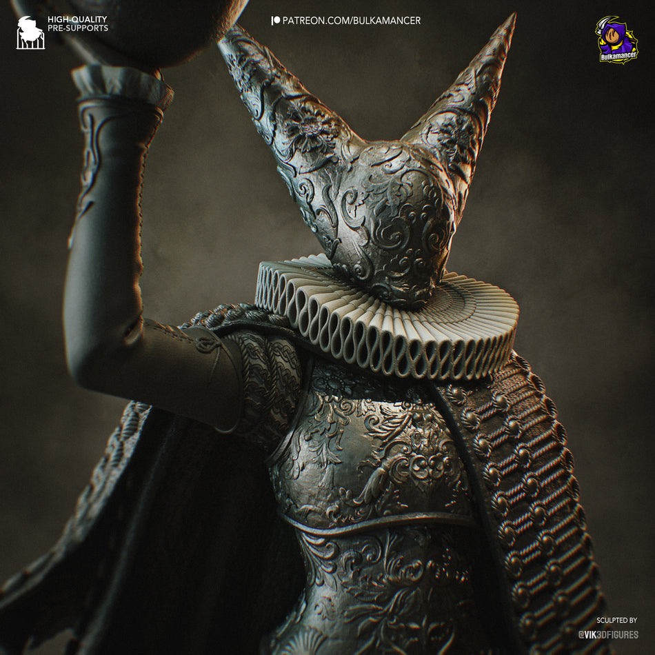 Artillery Witch Garage Kit Figure - Trench Crusade | Bulkamancer Sculpts