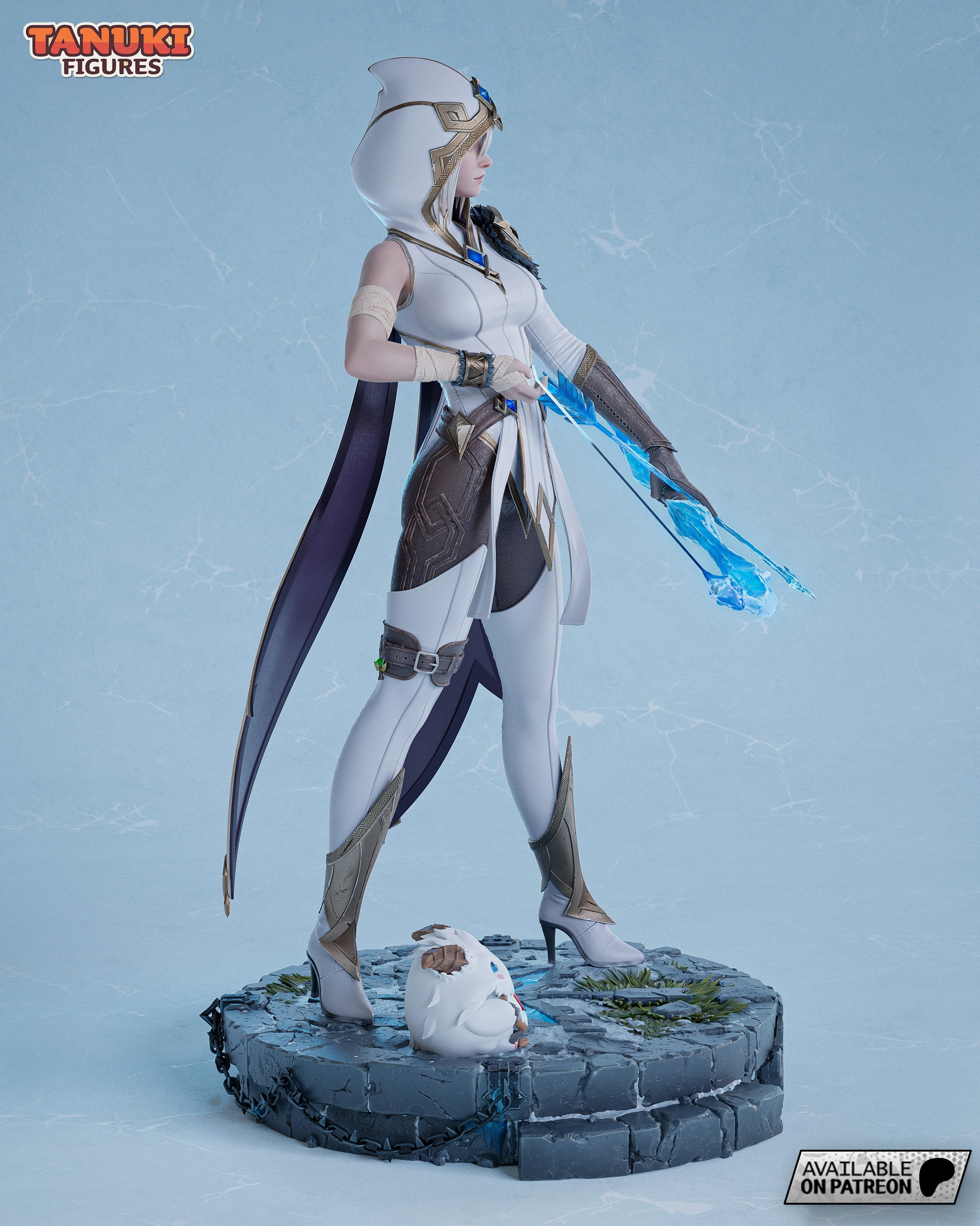 Ashe Garage Kit Figure | Tanuki Figures – Trisagion Models