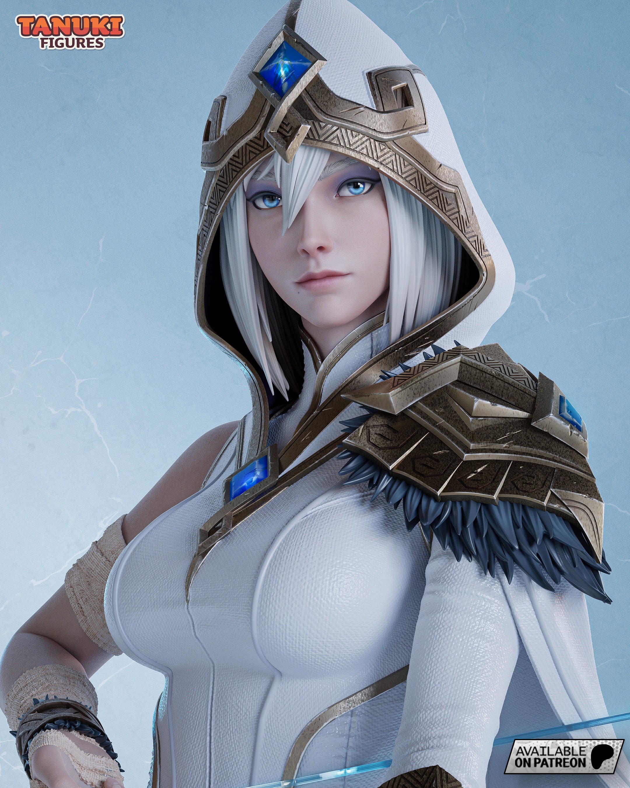 Ashe Garage Kit Figure | Tanuki Figures – Trisagion Models