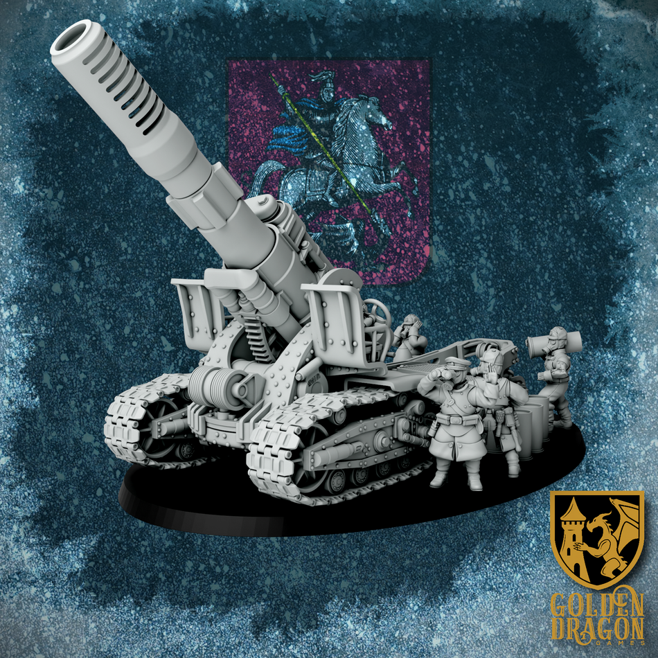 U-19 St. Barbara Tracked Howitzer - Russian Empire