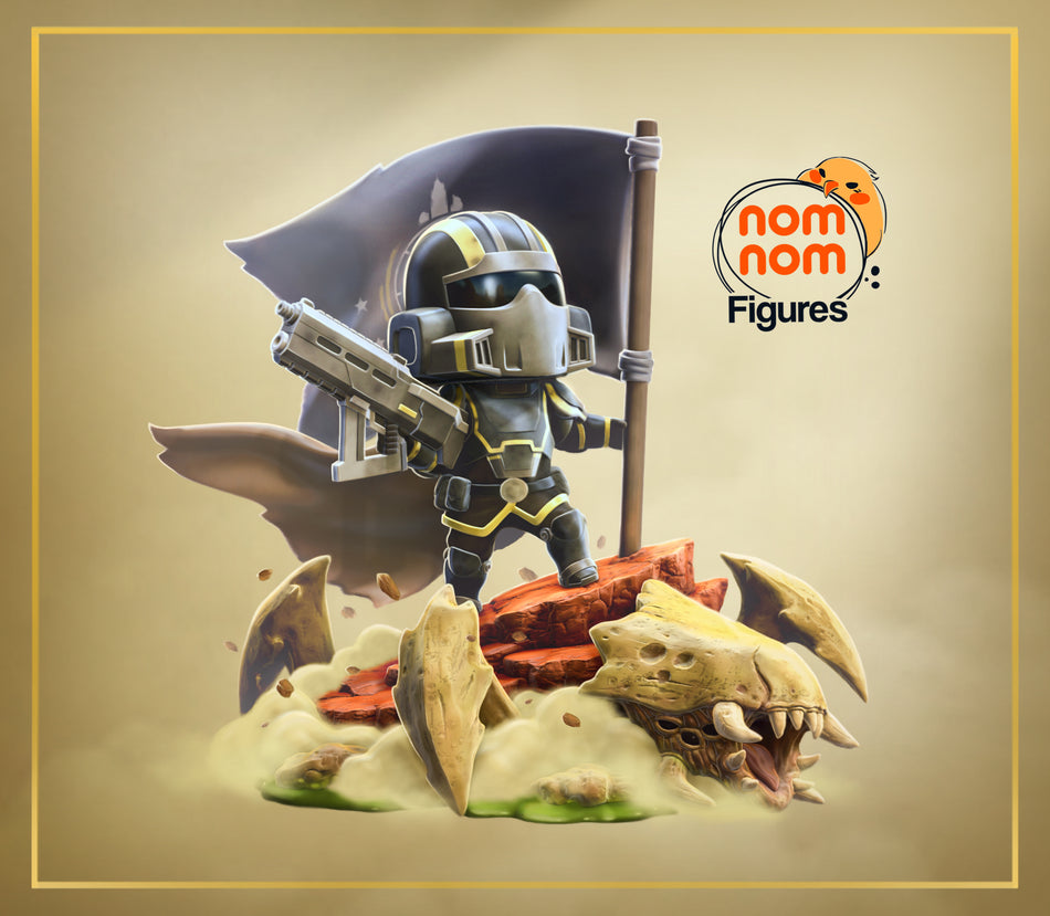 Helldivers 2 Chibi  [NomNom]