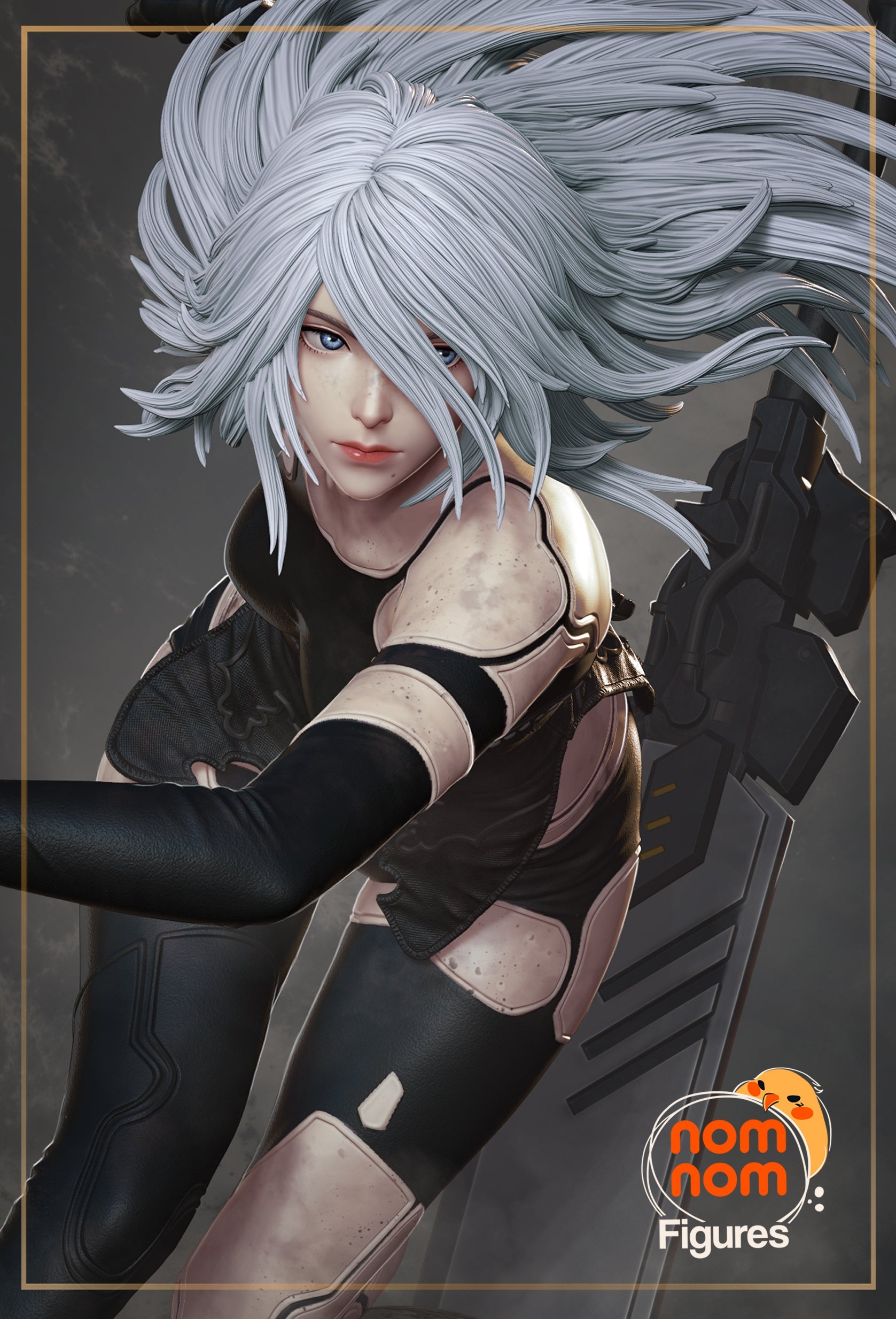 A2 Garage Kit Figure [Nier Automata] (NomNom) – Trisagion Models