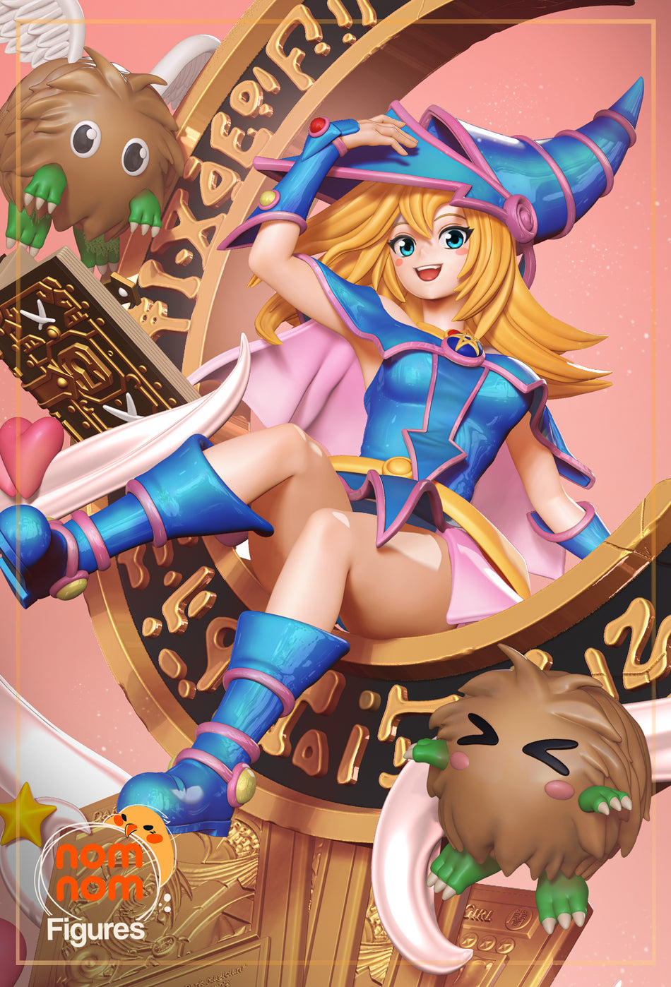 Dark Magician Girl Figure - Yu-Gi-Oh | NomNom Figures