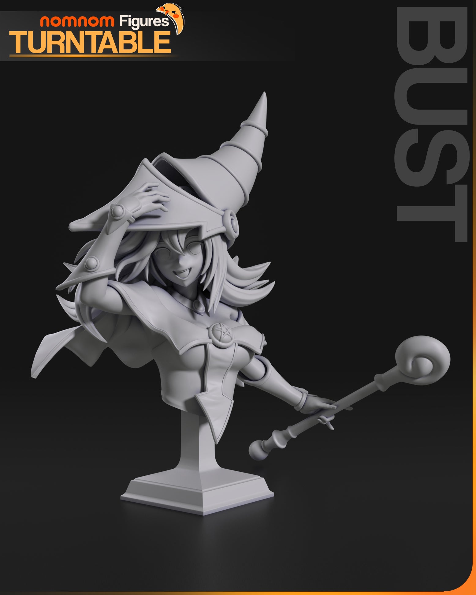 Dark Magician Girl Garage Kit Figure - Yu-Gi-Oh | NomNom Figures