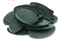 Small Oval Plastic Base Lots (60x35mm, 75x42mm, 90x52mm)