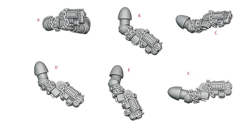 Chain Plasma Pistols - Space Templars