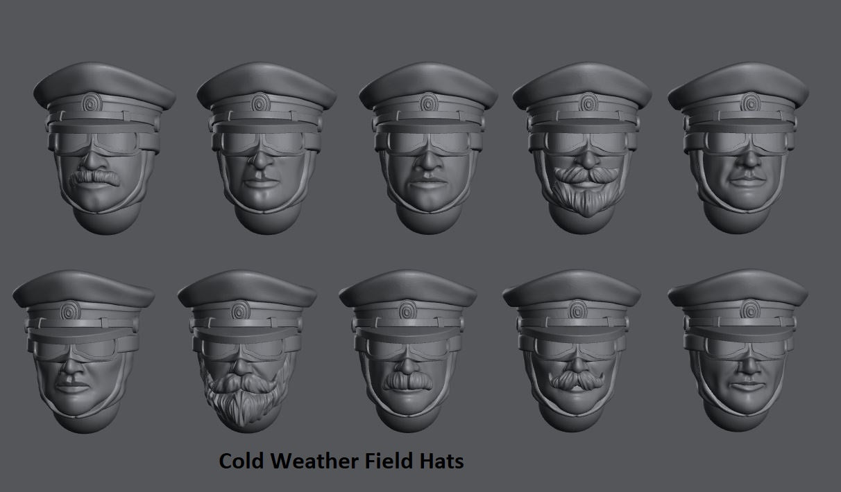 Russian Empire - Line Infantry Bodies & Heads